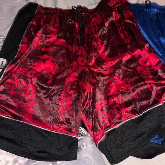 3 Set of AND1”s Basketball Unisex Shorts W/Pockets & Drawstrings - Picture 5 of 6